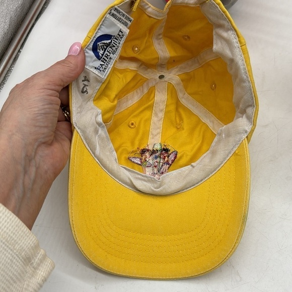 Maui Surfer Girl Yellow Hat Adjustable HT5194 - Picture 6 of 7